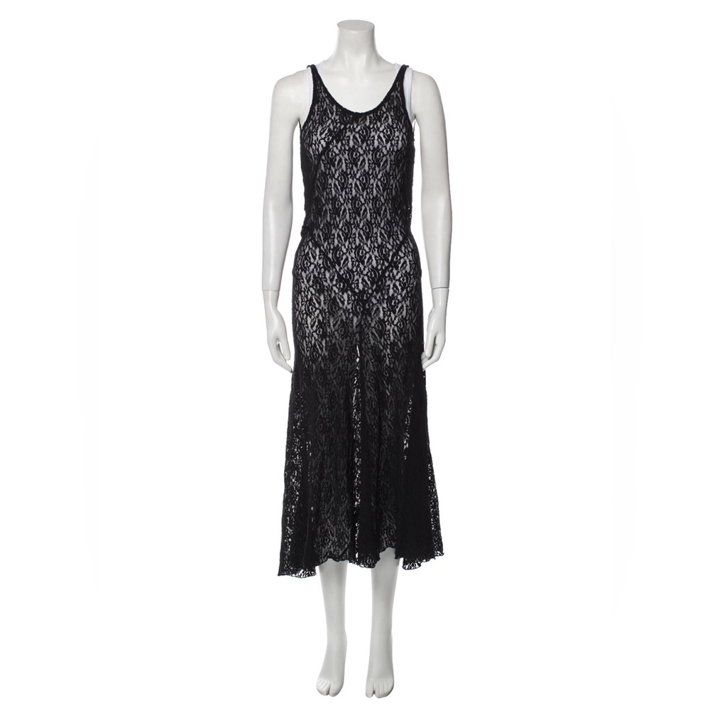 Gimaguas Sheer Lace Dress